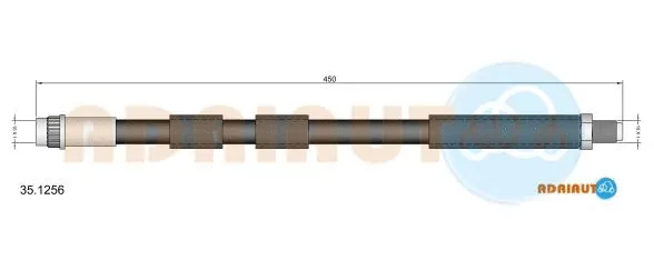 Brake Hose (35.1256)