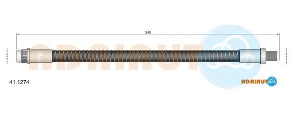 Brake Hose (41.1274)