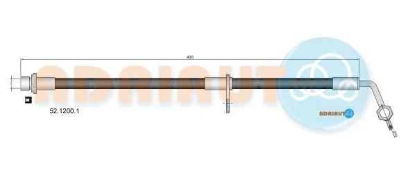 Brake Hose (52.1200.1)