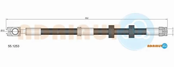 Brake Hose (55.1253)