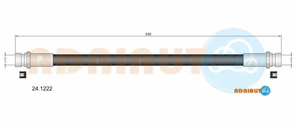 Brake Hose (24.1222)
