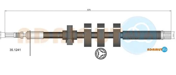 Brake Hose (35.1241)