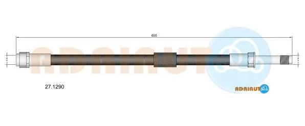 Brake Hose (27.1290)