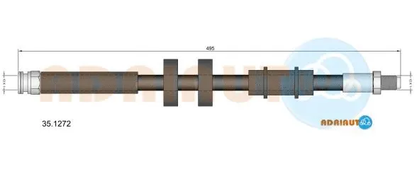 Brake Hose (35.1272)