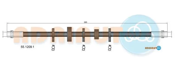 Brake Hose (55.1209.1)