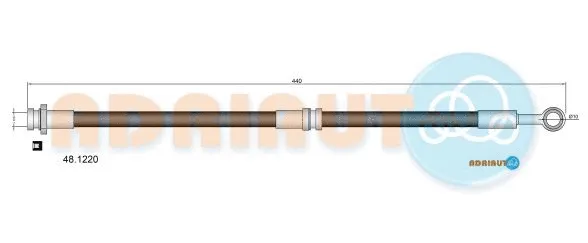 Brake Hose (48.1220)