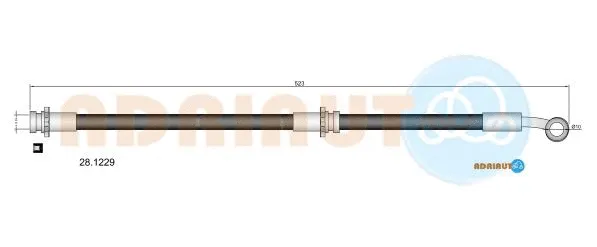 Brake Hose (28.1229)