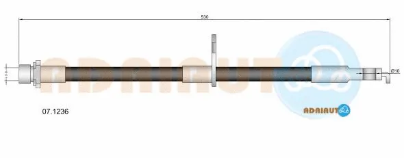 Brake Hose (07.1236)