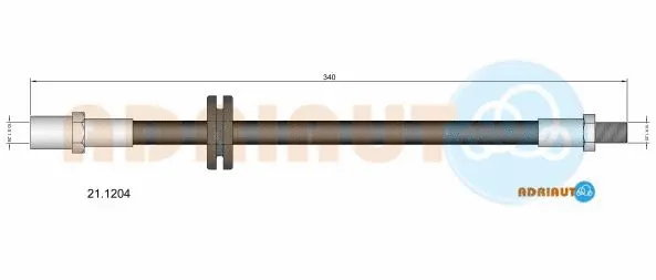 Brake Hose (21.1204)