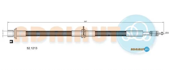 Brake Hose (52.1213)