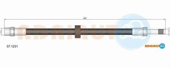 Brake Hose (57.1231)