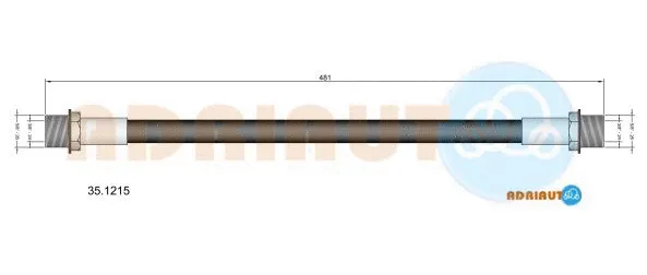 Brake Hose (35.1215)