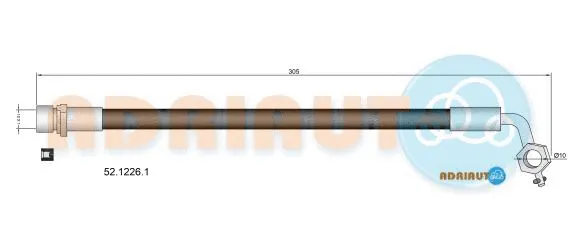 Brake Hose (52.1226.1)