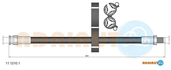 Brake Hose (11.1210.1)