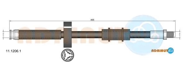 Brake Hose (11.1206.1)