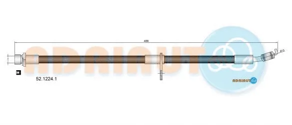 Brake Hose (52.1224.1)