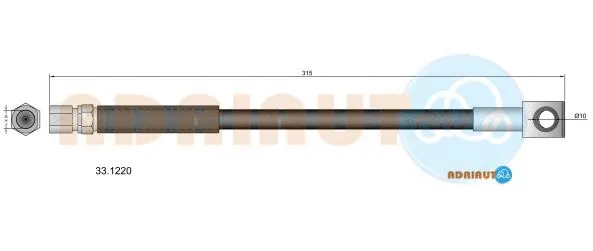 Brake Hose (33.1220)
