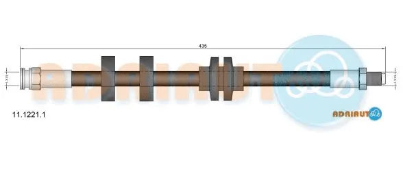 Brake Hose (11.1221.1)