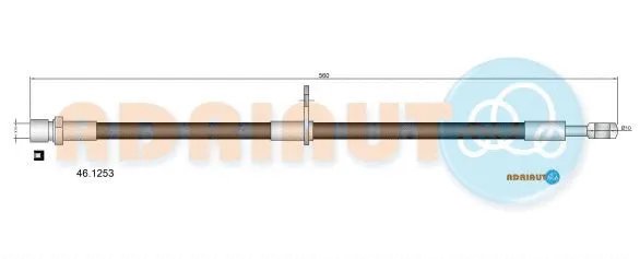 Brake Hose (46.1253)
