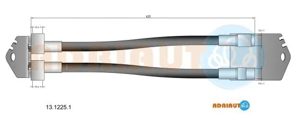Brake Hose (13.1225.1)