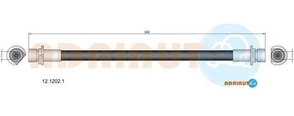 Brake Hose (12.1202.1)