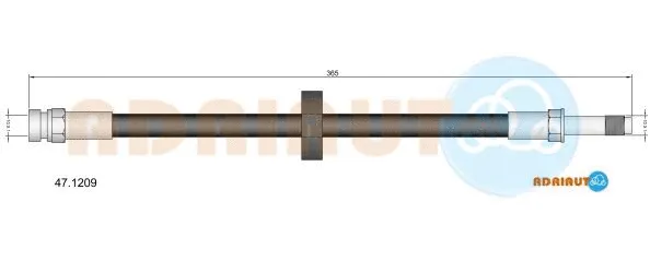 Brake Hose (47.1209)