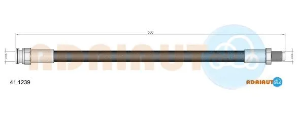 Brake Hose (41.1239)