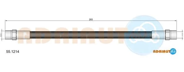 Brake Hose (55.1214)