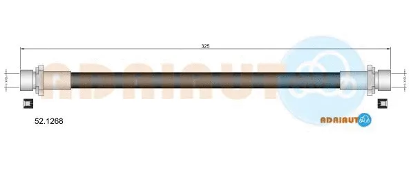 Brake Hose (52.1268)
