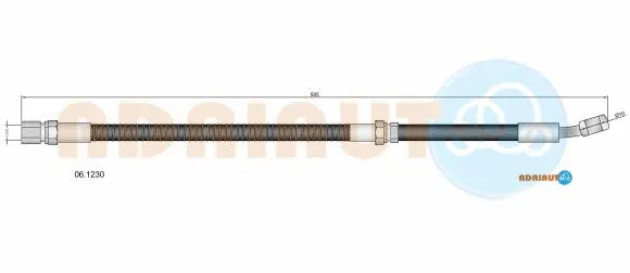 Brake Hose (06.1230)