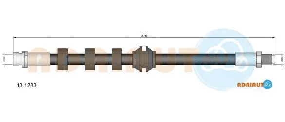 Brake Hose (13.1283)