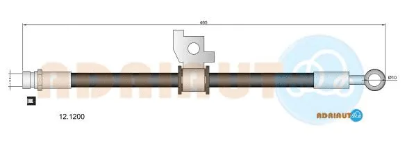 Brake Hose (12.1200)