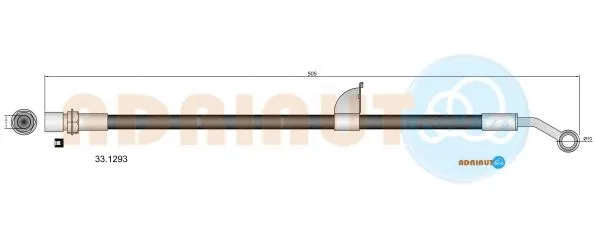 Brake Hose (33.1293)