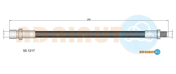 Brake Hose (55.1217)