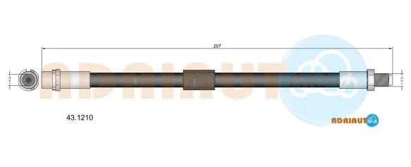 Brake Hose (43.1210)