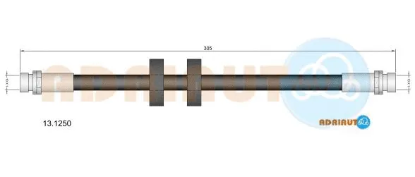 Brake Hose (13.1250)