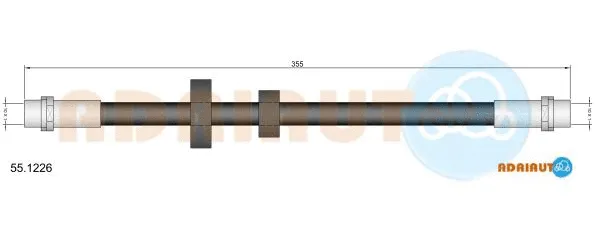 Brake Hose (55.1226)