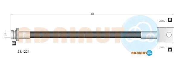 Brake Hose (28.1224)