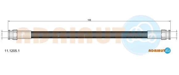 Brake Hose (11.1205.1)