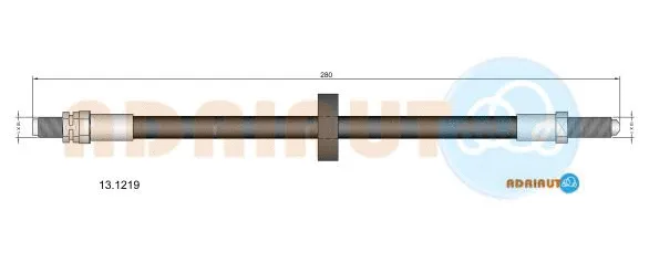 Brake Hose (13.1219)