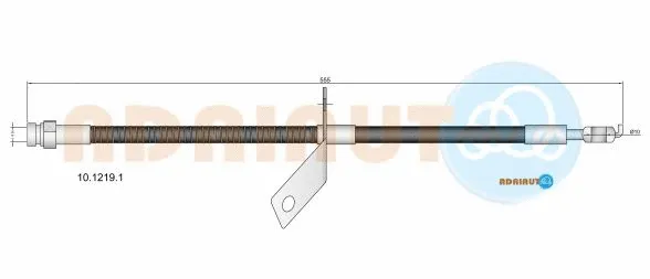 Brake Hose (10.1219.1)