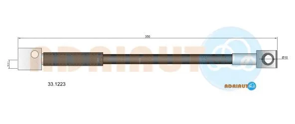 Brake Hose (33.1223)