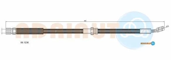 Brake Hose (06.1236)