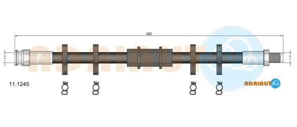 Brake Hose (11.1245)
