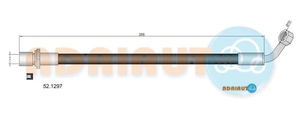 Brake Hose (52.1297)