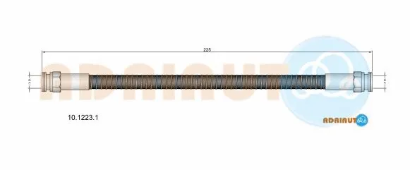 Brake Hose (10.1223.1)