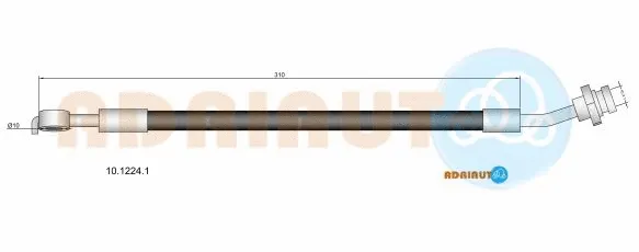 Brake Hose (10.1224.1)