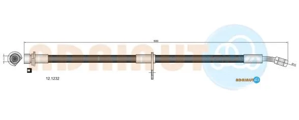 Brake Hose (12.1232)