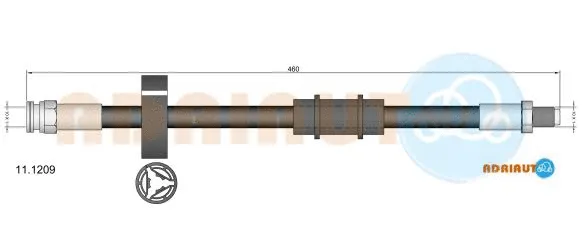 Brake Hose (11.1209)