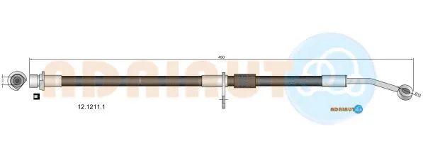 Brake Hose (12.1211.1)
